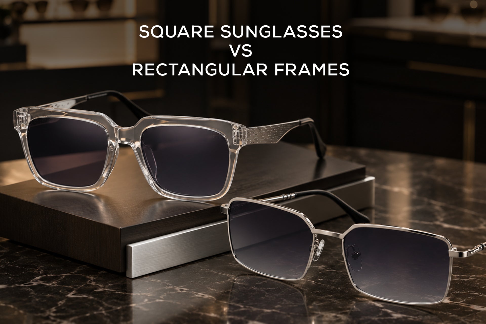 Square Sunglasses vs Rectangular Frames: Style Guide for Men & Women ...