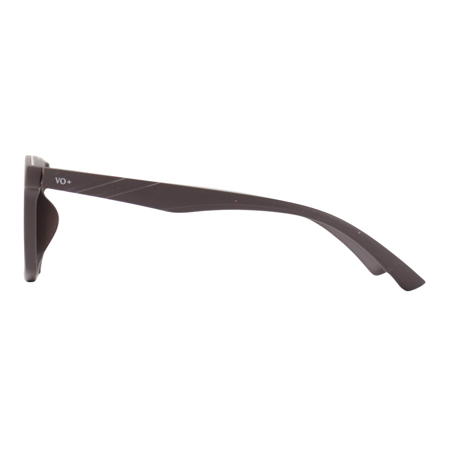 VO Rectangle Dark Brown Full Rim Unisex Sunglasses