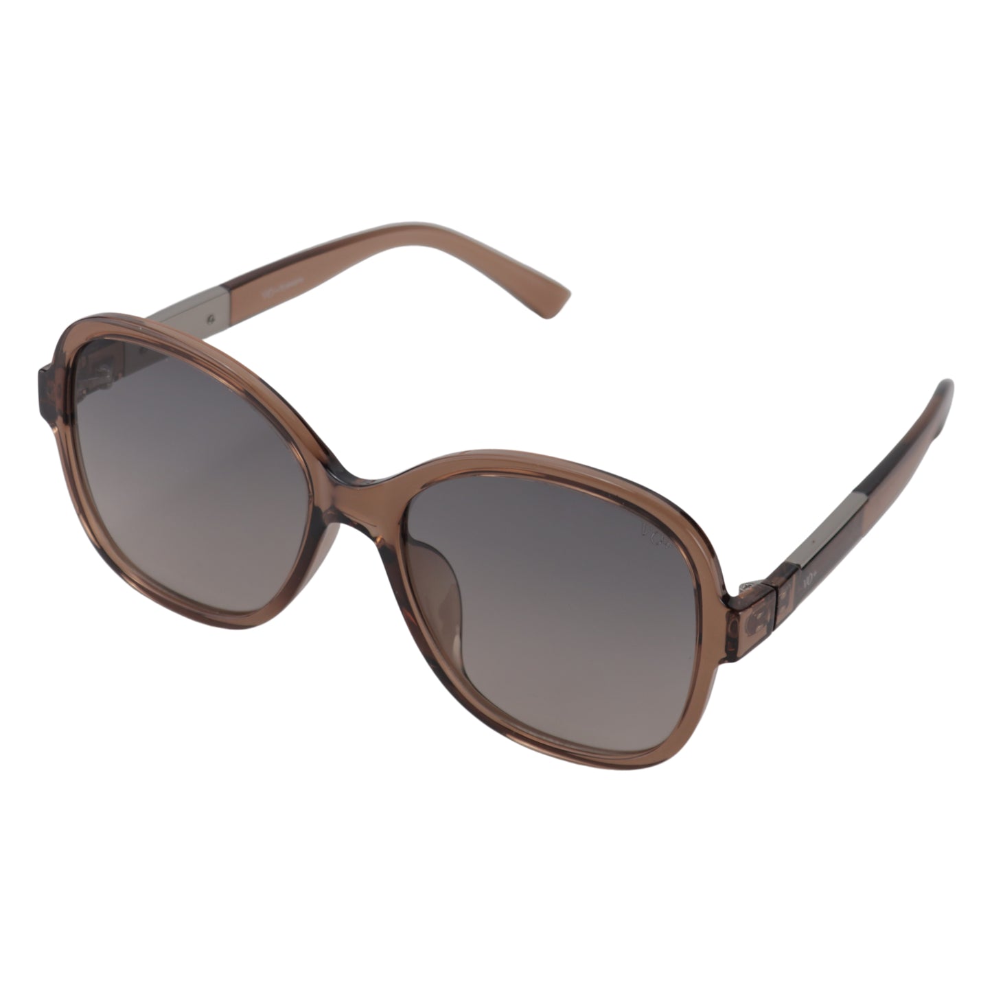 VO Butterfly Brown Crystal Polarized Sunglasses