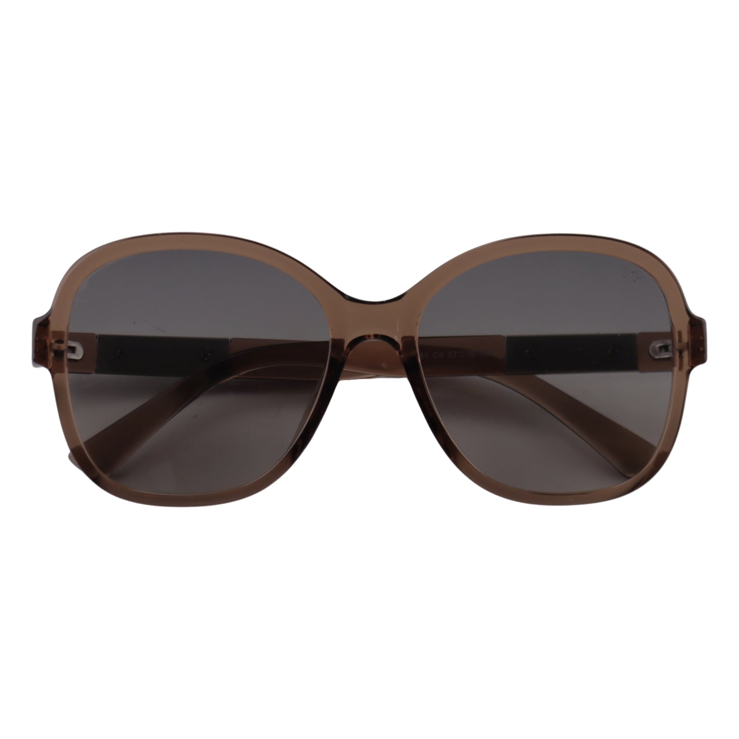 VO Butterfly Brown Crystal Polarized Sunglasses