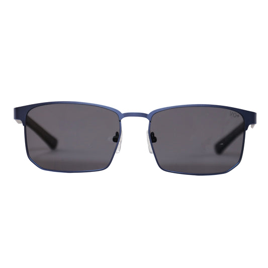 VO Sports Dark Blue Metal Polarized Sunglasses