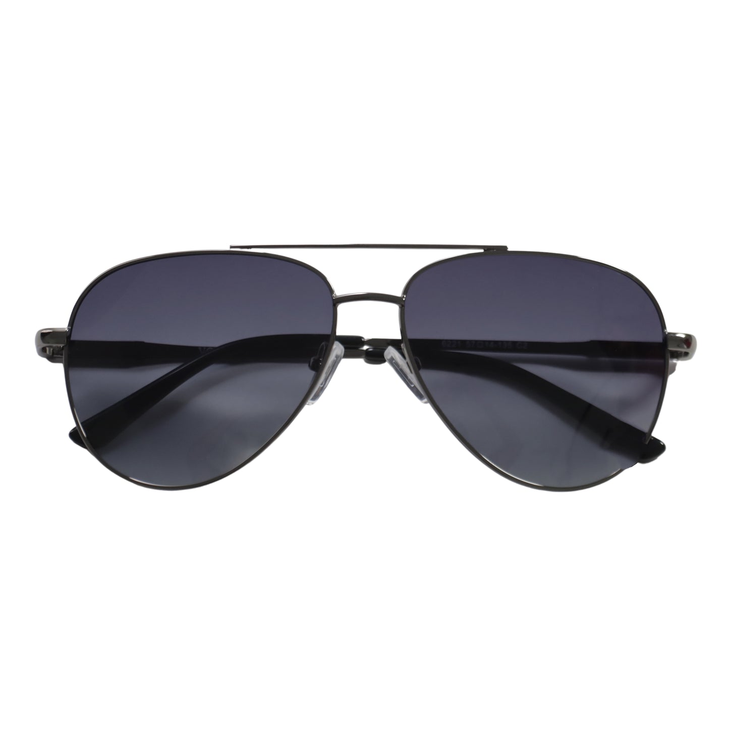 VO Aviator Violet Metal UV Protected Sunglasses