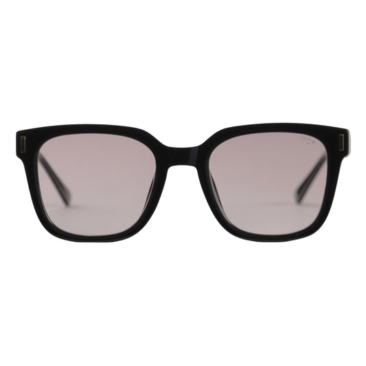 VO Square Black - Brown UV Protected  Sunglasses