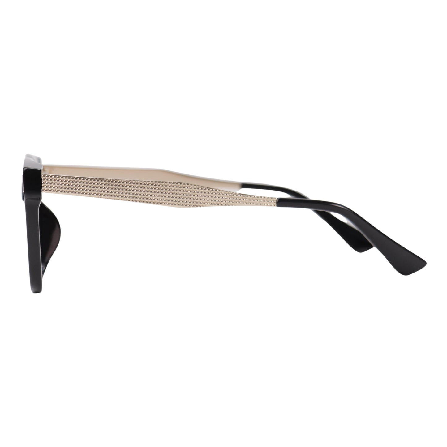 VO Square Black - Brown UV Protected  Sunglasses