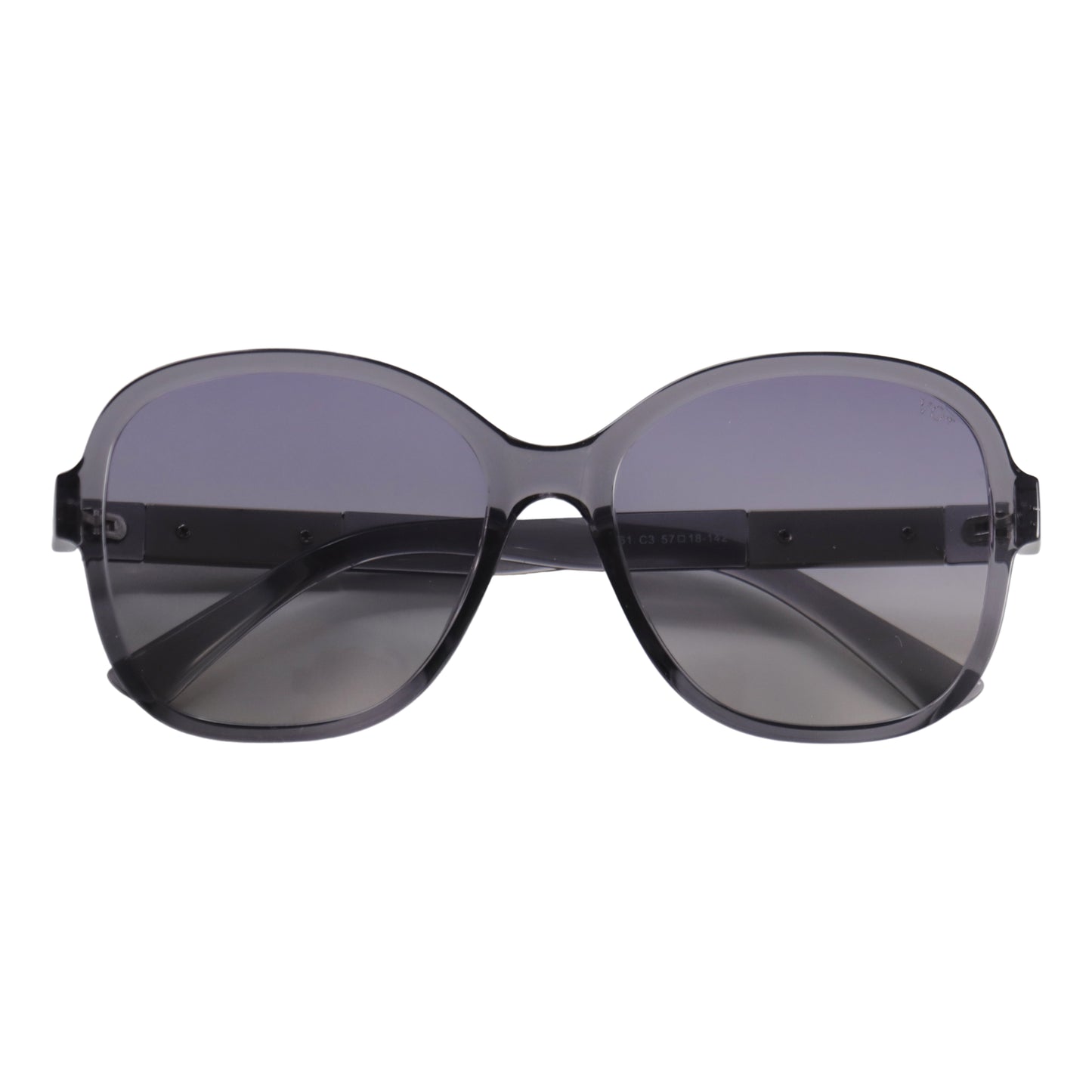 VO Butterfly Grey Crystal Sunglasses