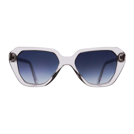 VO Hexagon Navy Blue Gradient Acetate Sunglasses