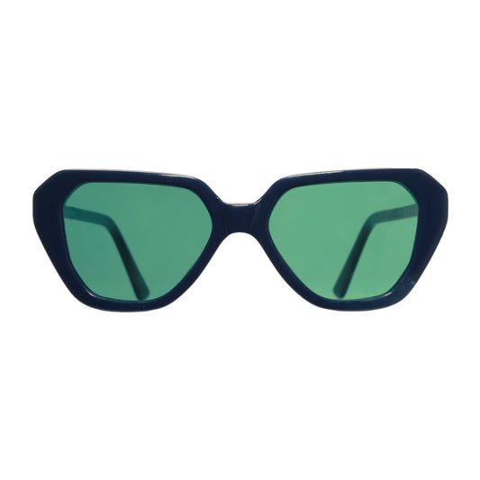 VO Hexagon Blue Green UV Protected Sunglasses