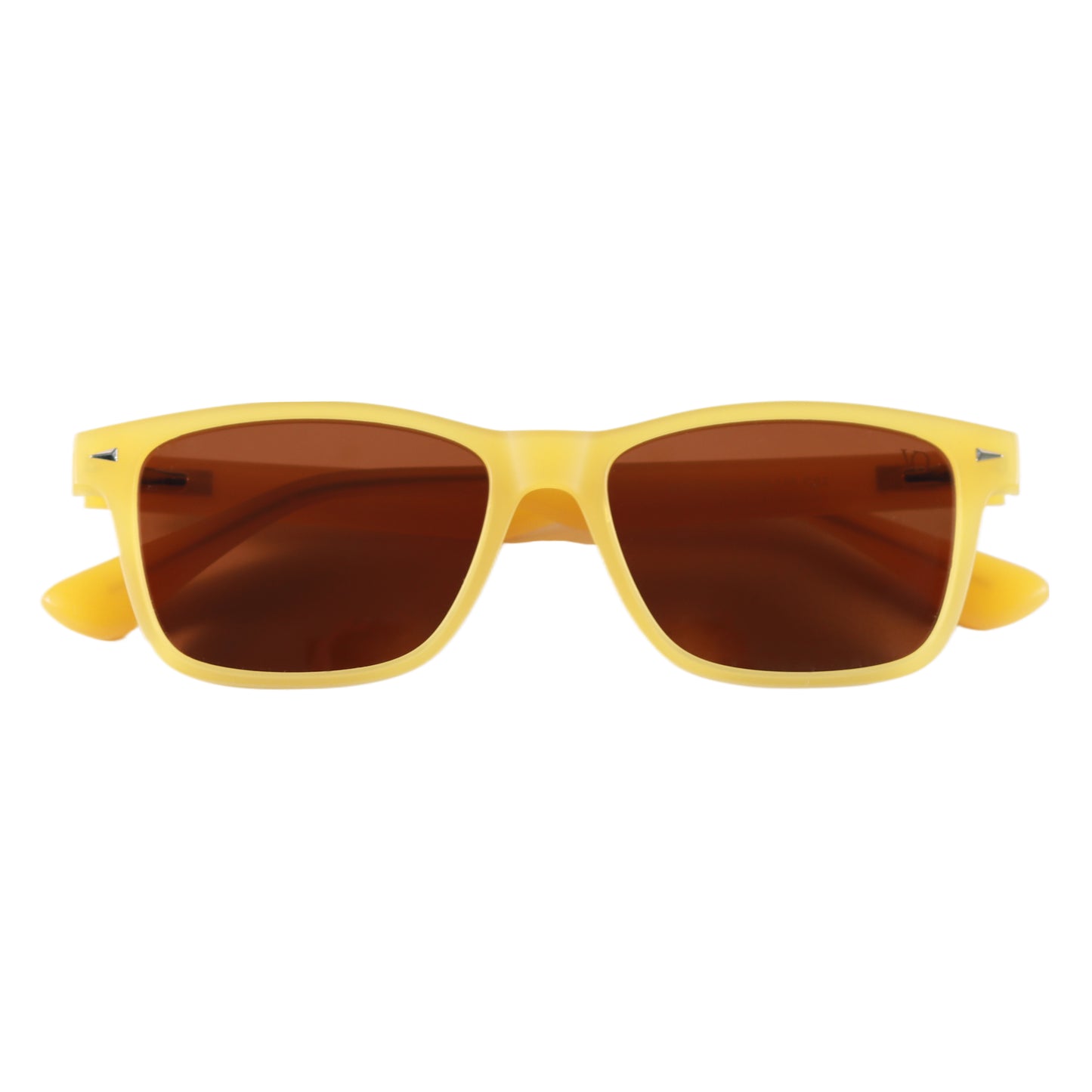 VO Rectangle Yellow Full Rim Polarized Sunglasses