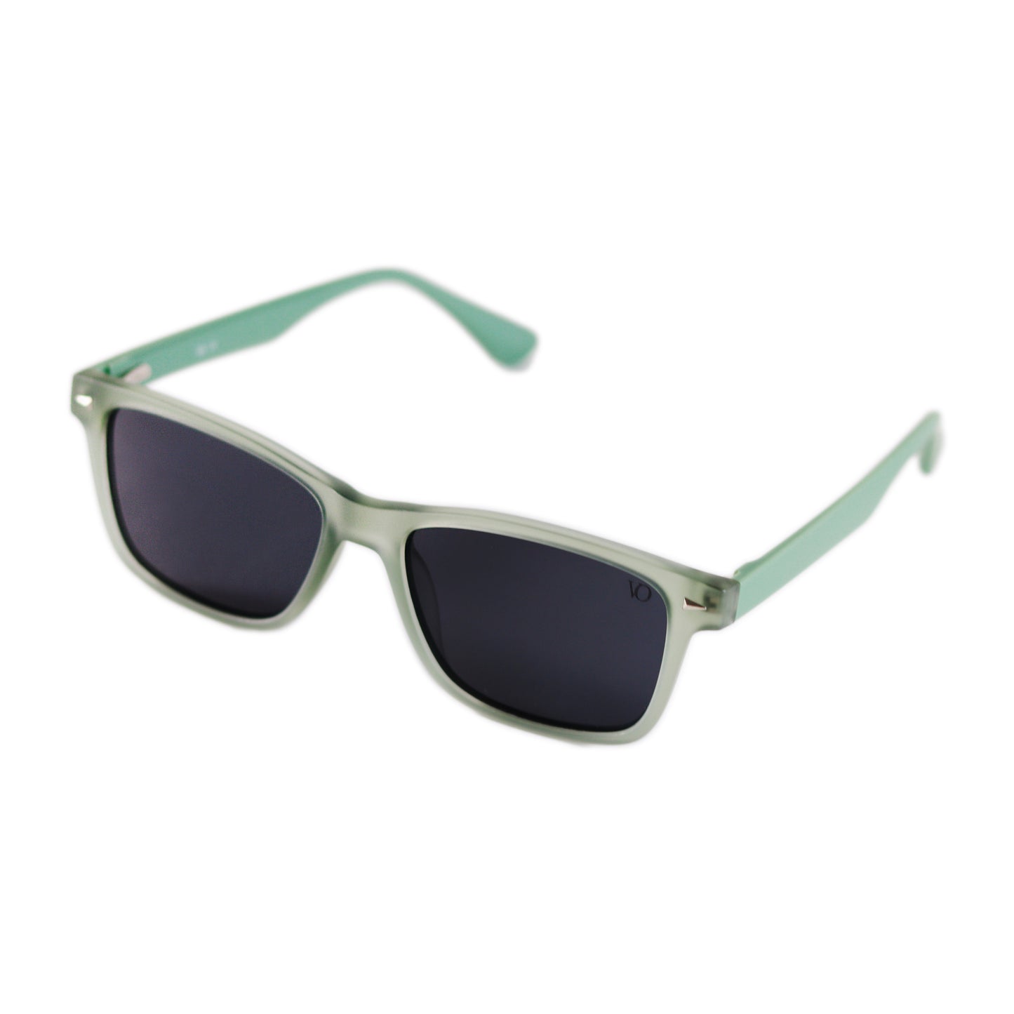 VO Rectangle Light Green Unisex UV Protected  Sunglasses