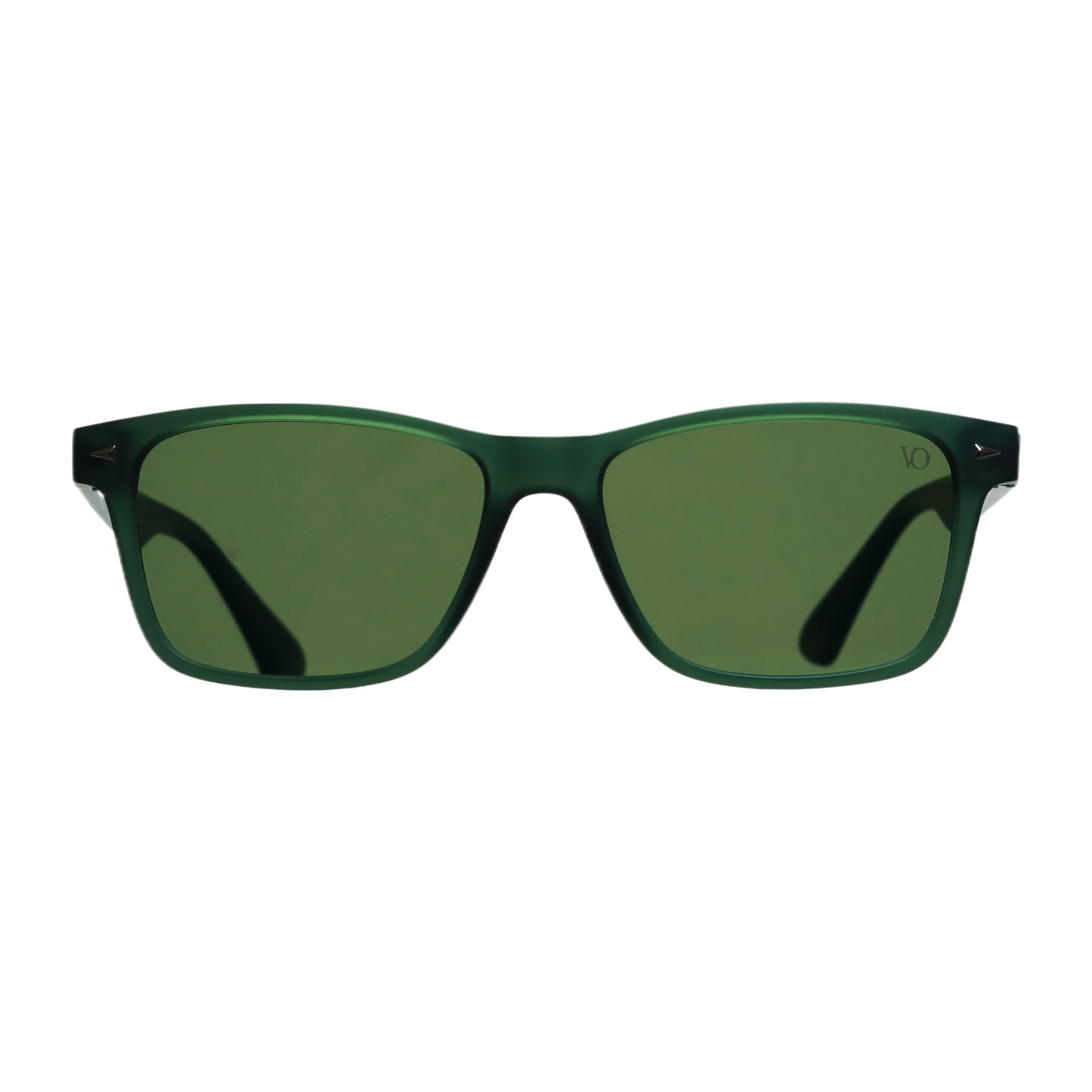 VO Rectangle Green - Blue Unisex Polarized Sunglasses