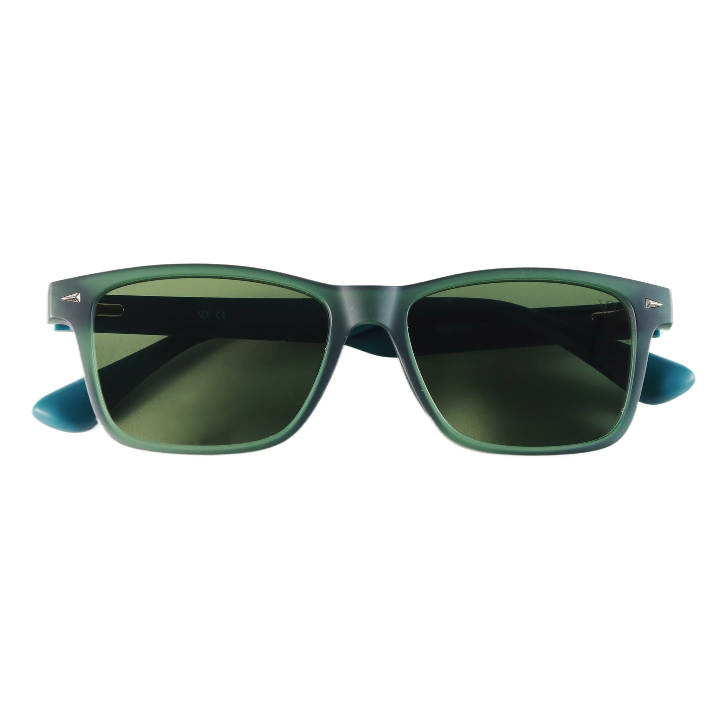 VO Rectangle Green - Blue Unisex Polarized Sunglasses