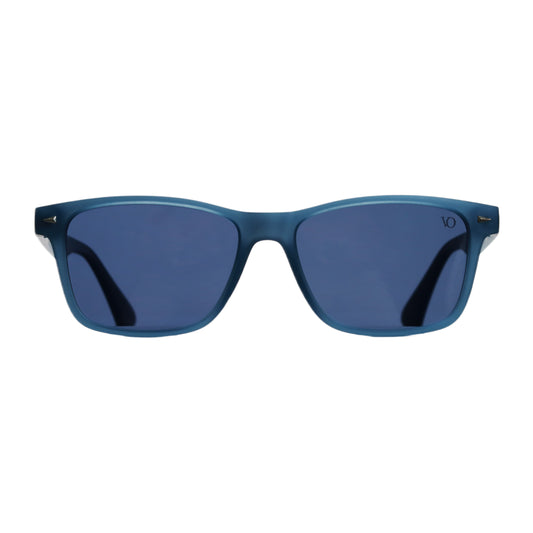 VO Rectangle Classic Blue Unisex Polarized Sunglasses