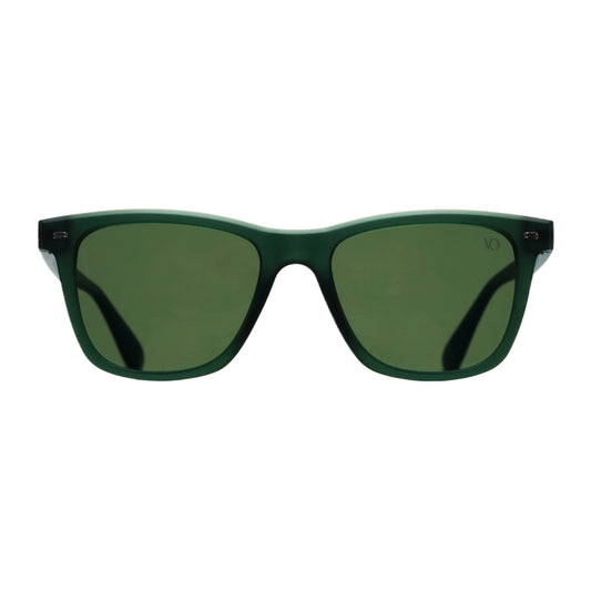 VO Wayfarer Dark Green Unisex Sunglasses