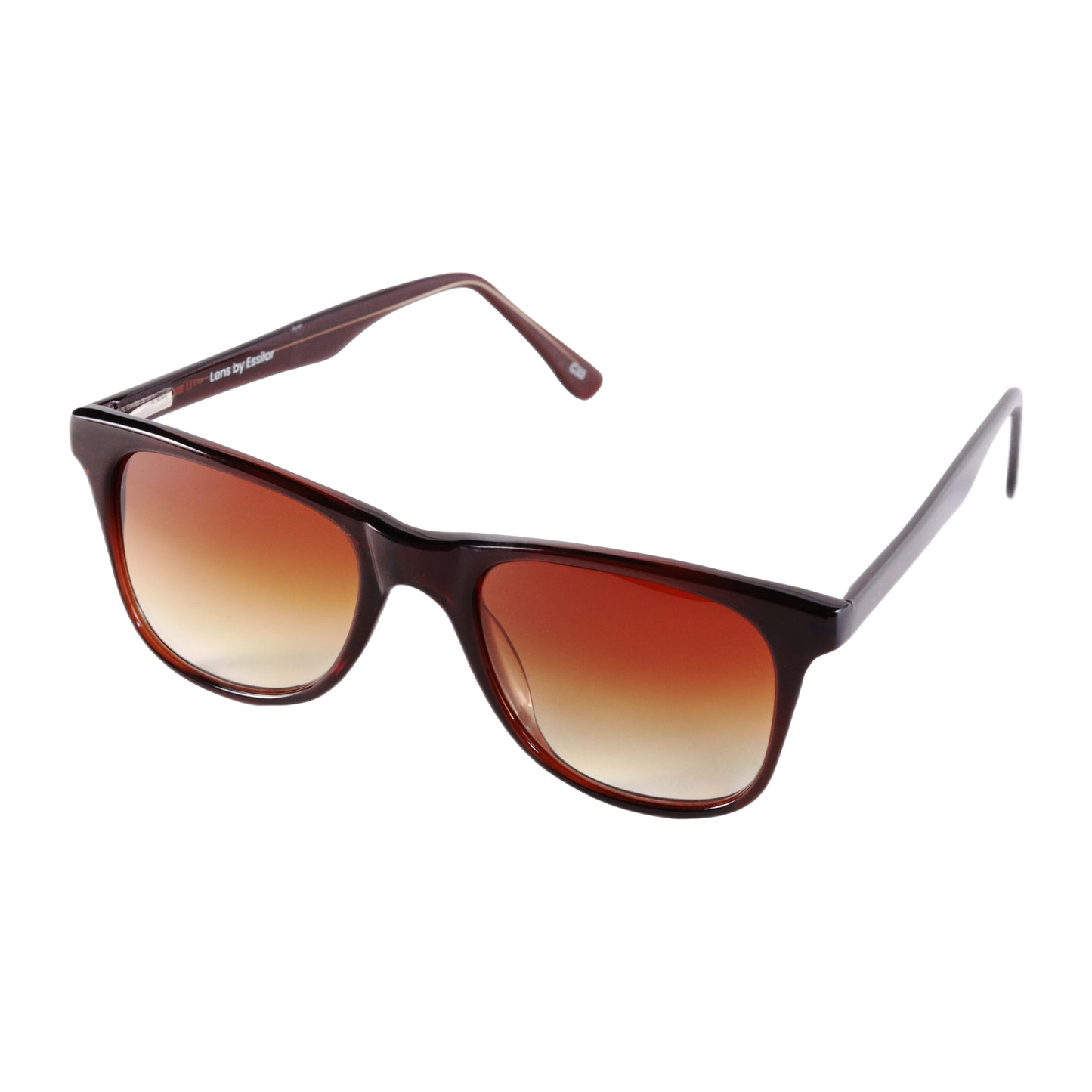 VO Wayfarer Gradient Brown Unisex Sunglasses