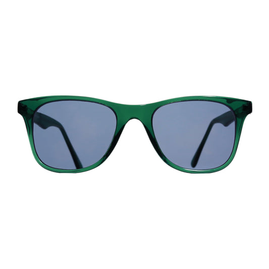 VO Wayfarer Transparent Green Full Rim Sunglasses