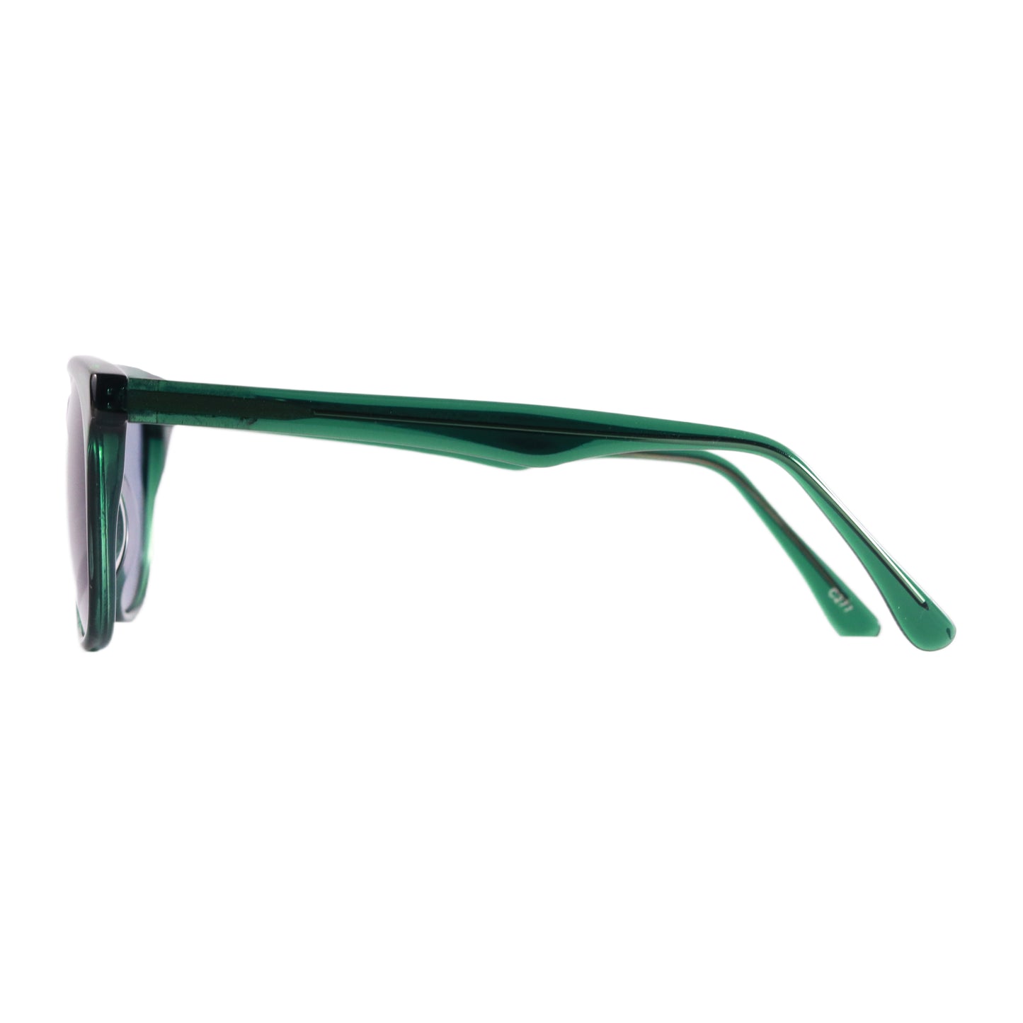 VO Wayfarer Transparent Green Full Rim Sunglasses