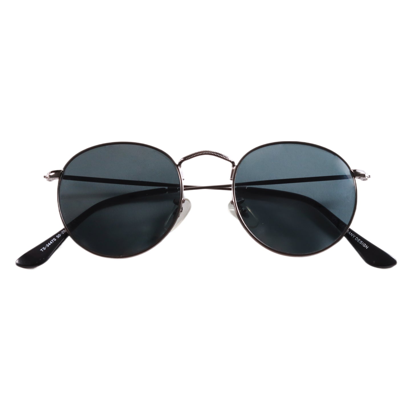 VO Round Gunmetal Polarized Sunglasses