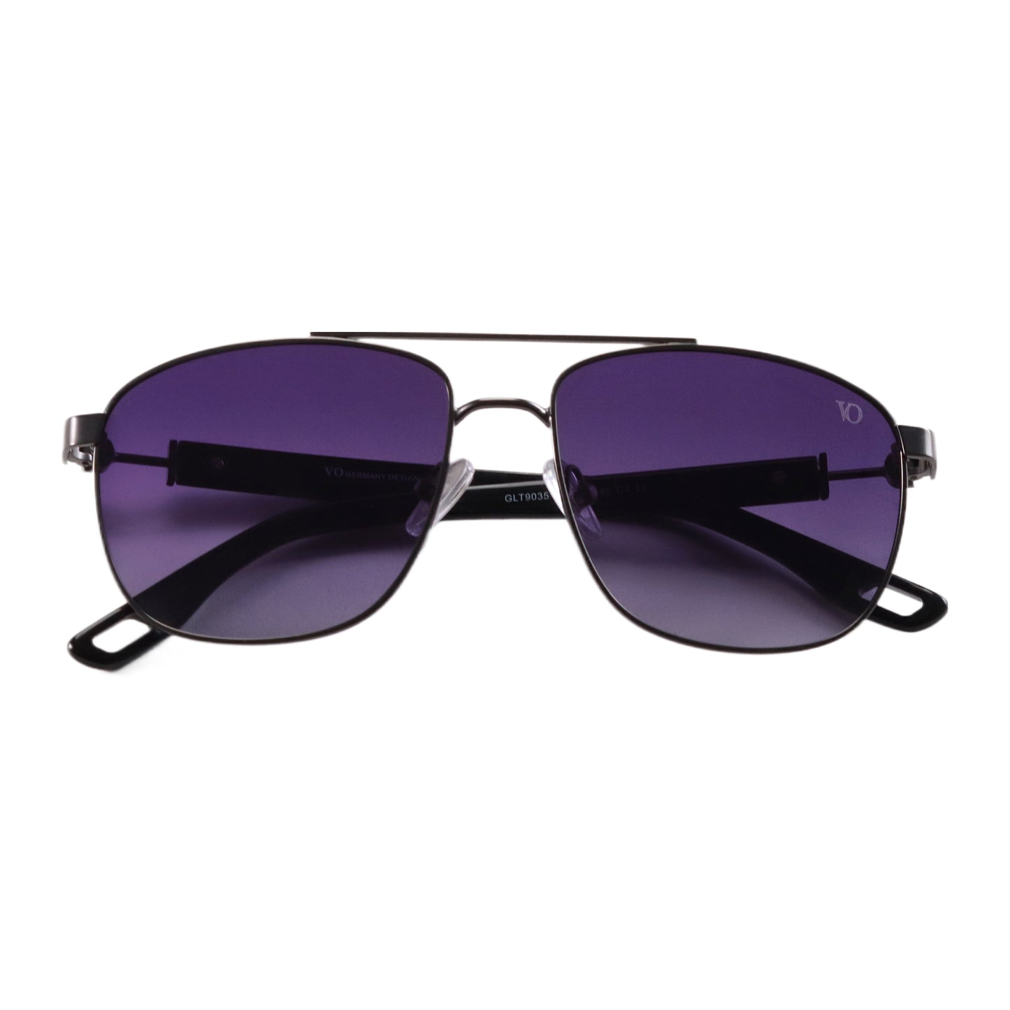 VO Hexagon Purple Unisex Polarized Sunglasses  Sunglasses