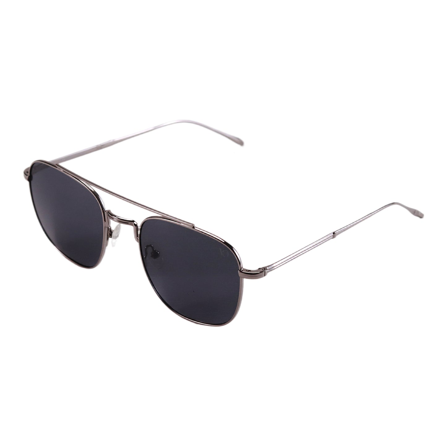 VO Hexagon Silver Unisex Polarized Sunglasses