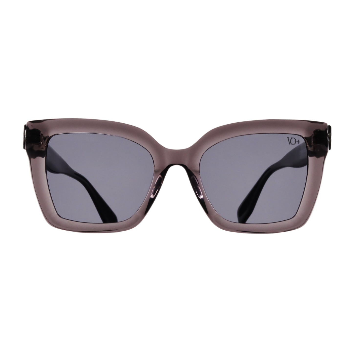 VO Butterfly Black Acetate Sunglasses