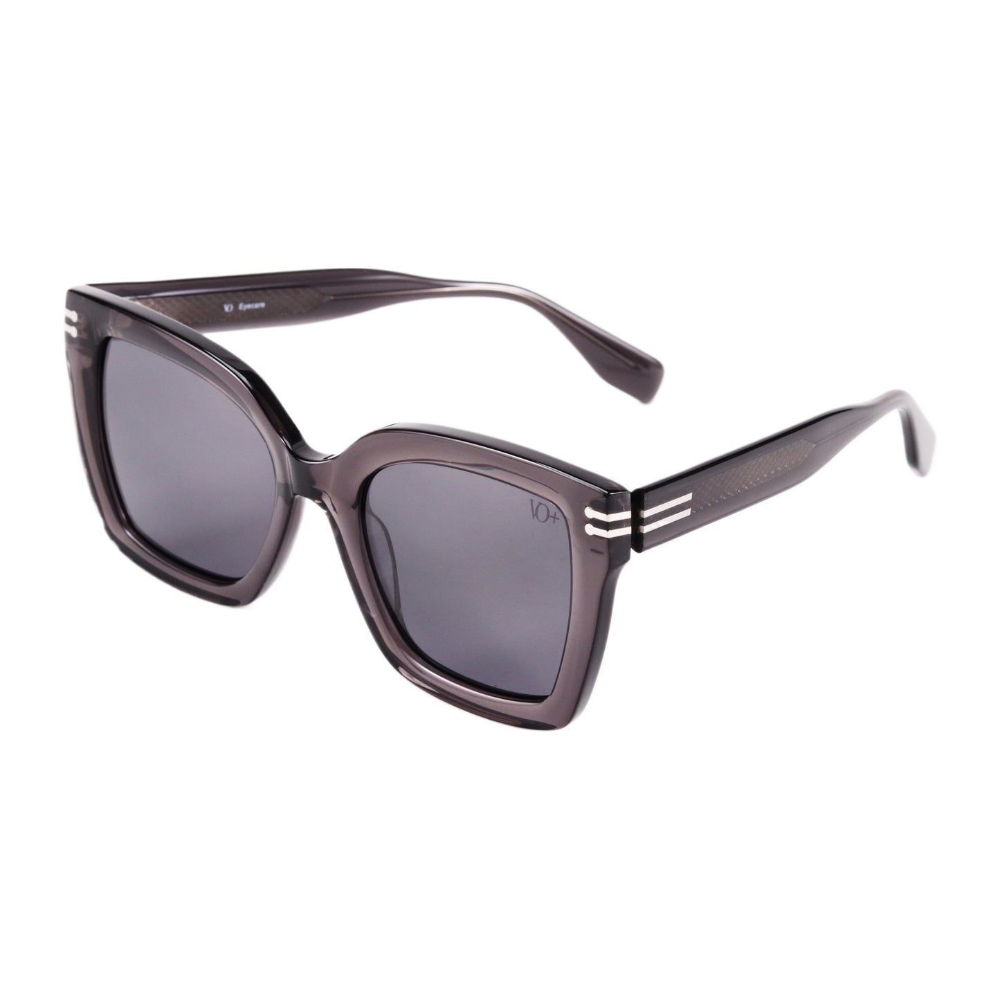 VO Butterfly Black Acetate Sunglasses