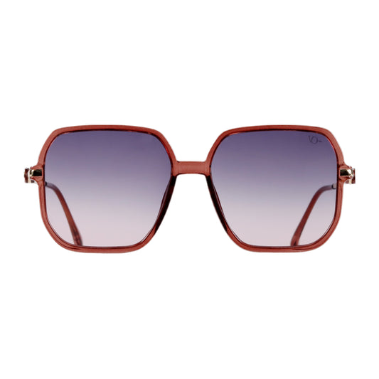 VO Butterfly Gradient Brown Sunglasses