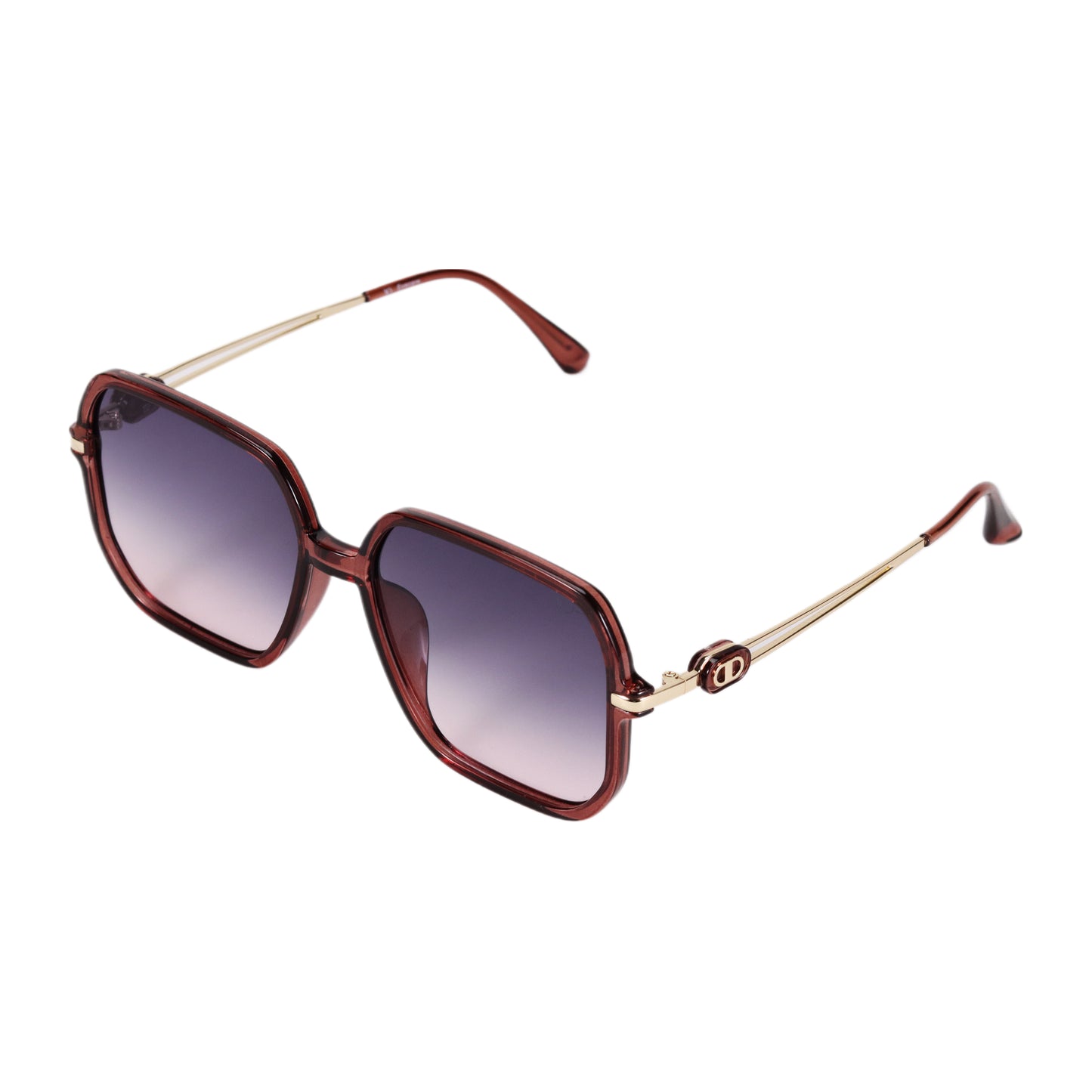 VO Butterfly Gradient Brown Sunglasses