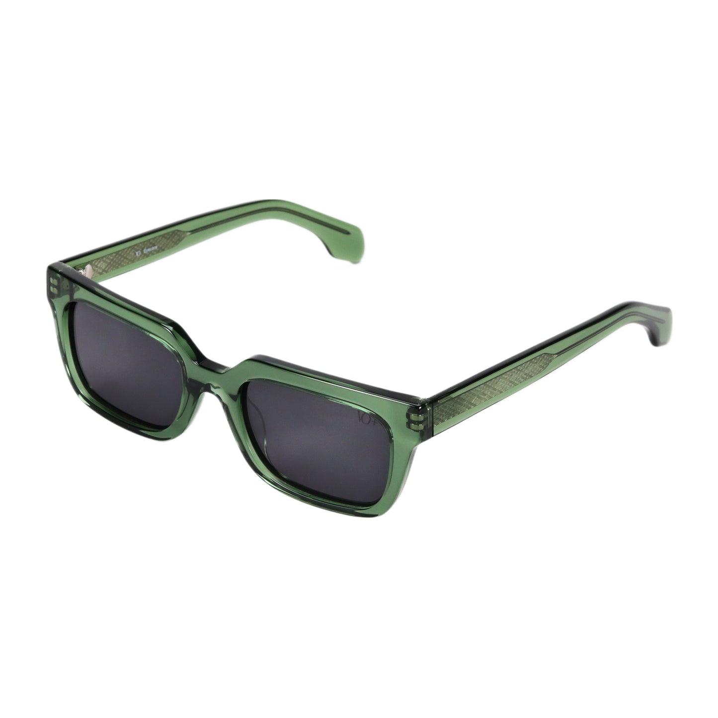 VO Rectangle Green UV Protected Sunglasses