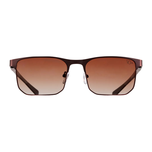 VO Sports Bronze Metal Polarized Sunglasses