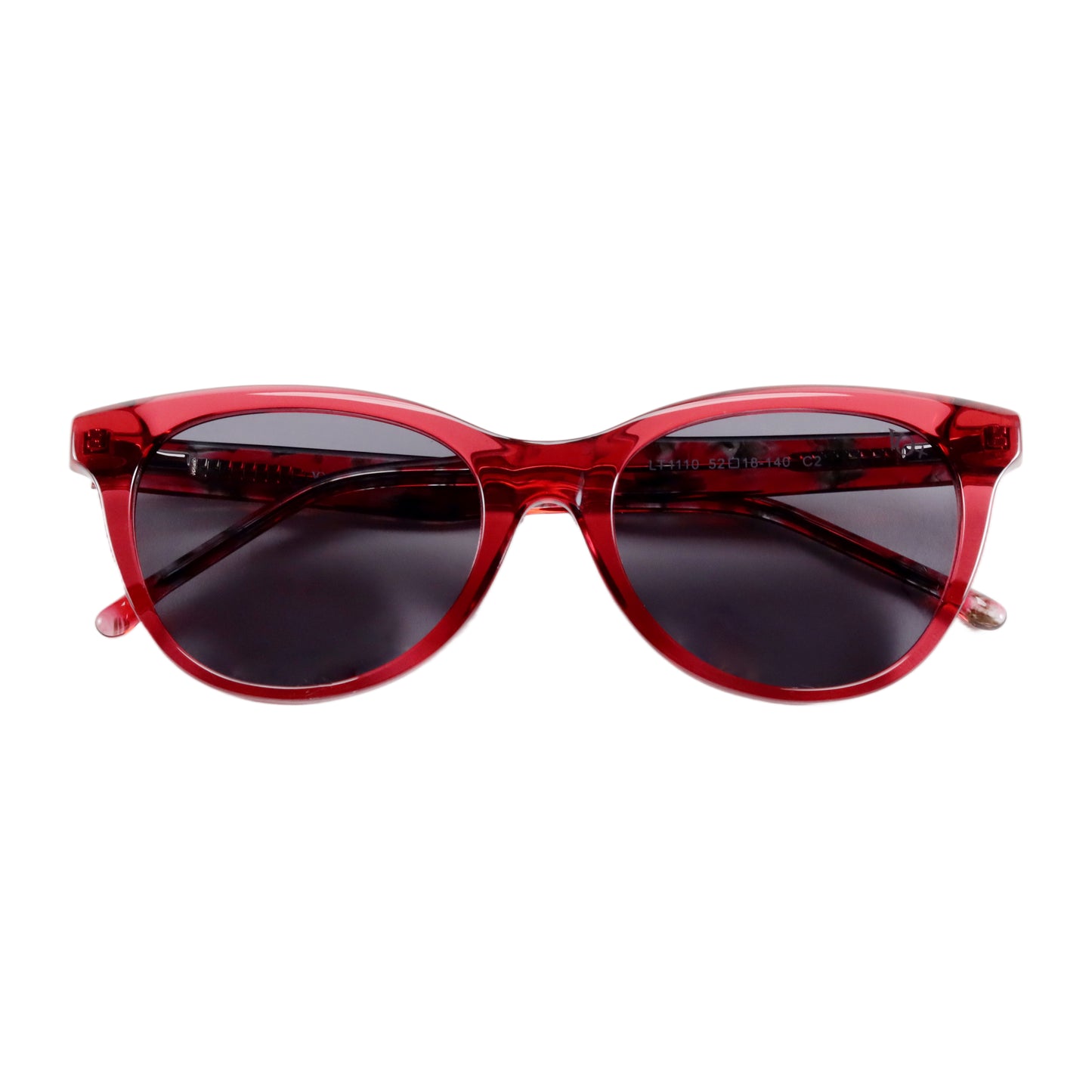 VO Cateye Crystal Red Polarized Sunglasses