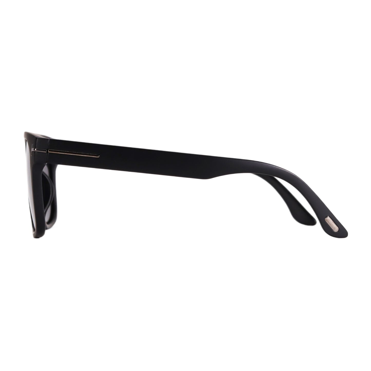 VO Square Classic Black Unisex Polarized Sunglasses