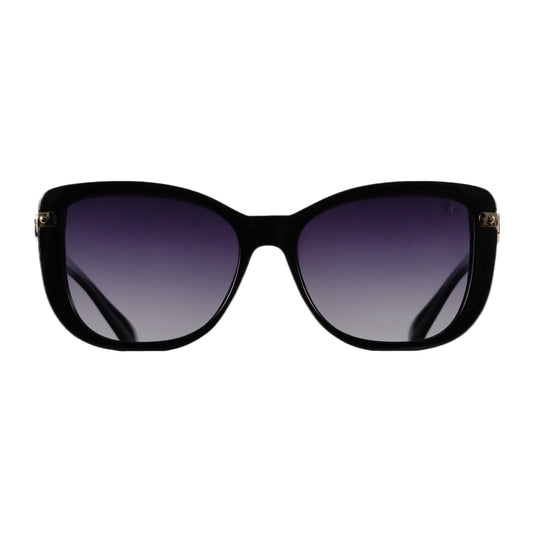 VO Butterfly Gradient Black Sunglasses