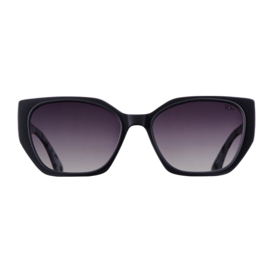 VO Hexagon Lavender Gradient Patterned Sunglasses