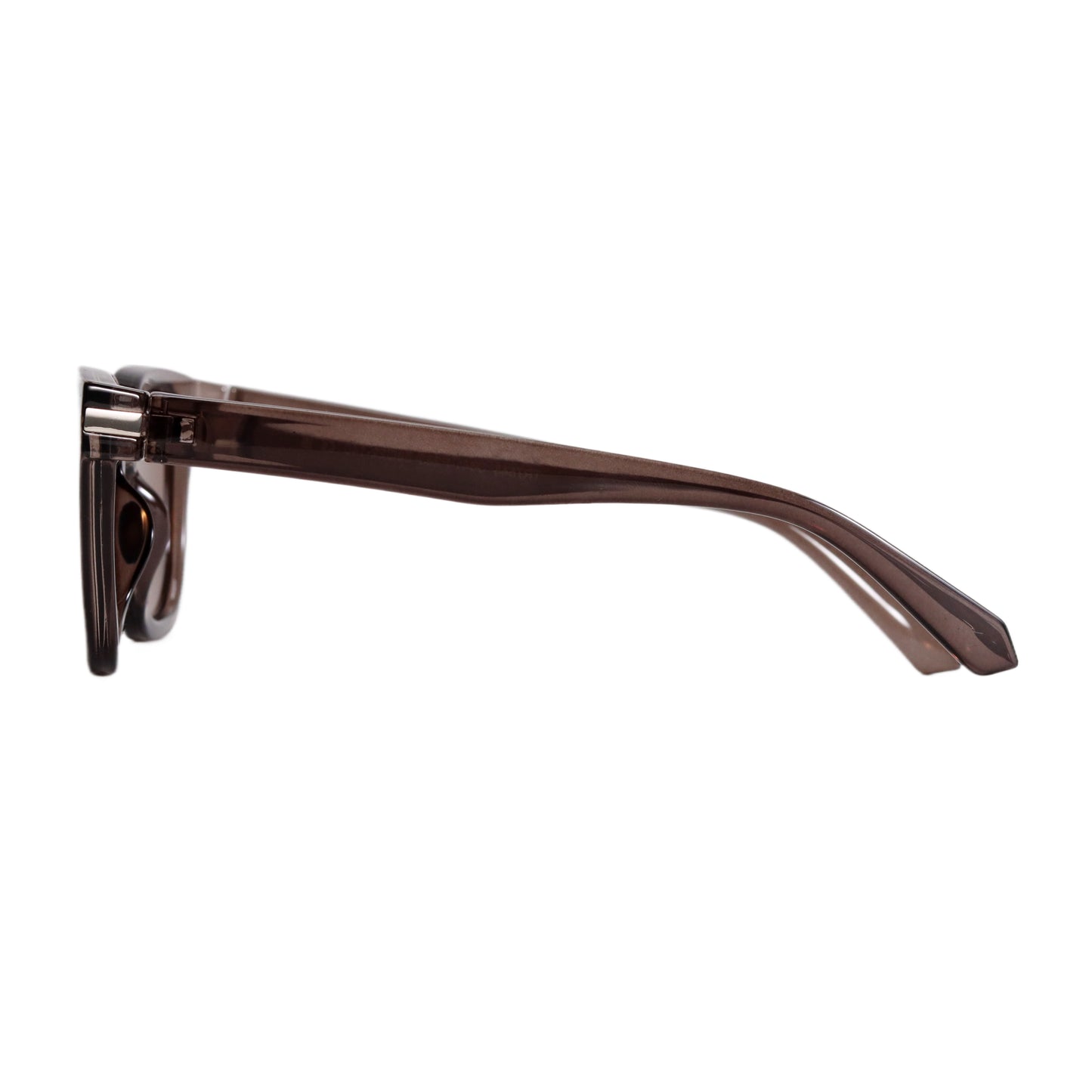 VO Square Brown Acetate Unisex Sunglasses