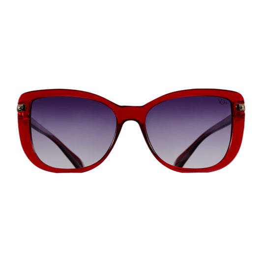 VO Butterfly Luxe Red Sunglasses