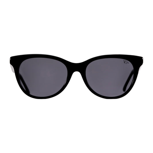 VO Cateye Black UV Protected Sunglasses