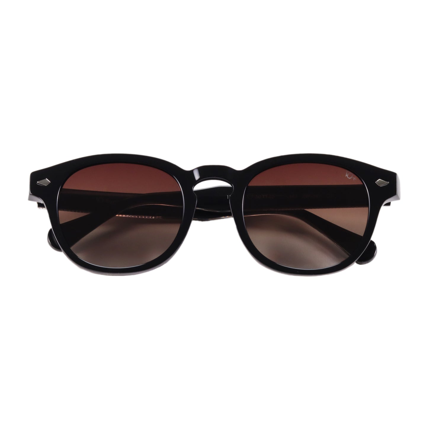 VO Round Brown Gradient Unisex Sunglasses