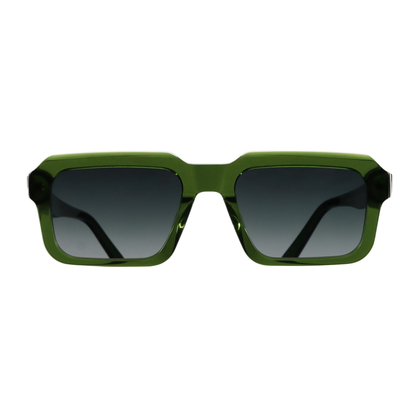 VO Rectangle Green Acetate UV Protected Sunglasses