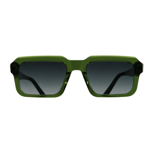 VO Rectangle Green Acetate UV Protected Sunglasses