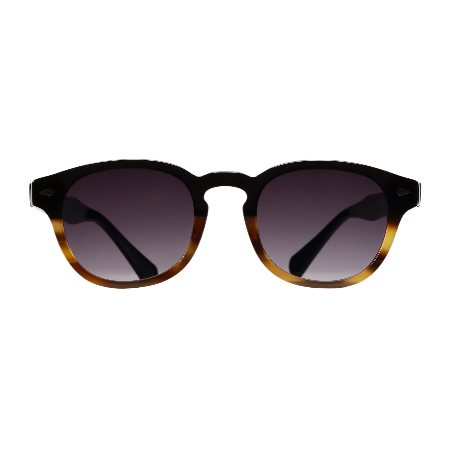 VO Round Tortoise Dual Tone Unisex Sunglasses