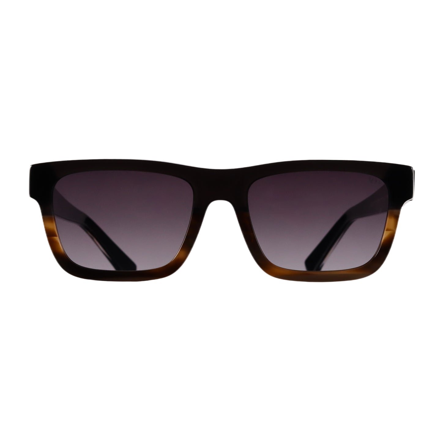 VO Rectangle Tortoise Dual Tone Gradient Sunglasses