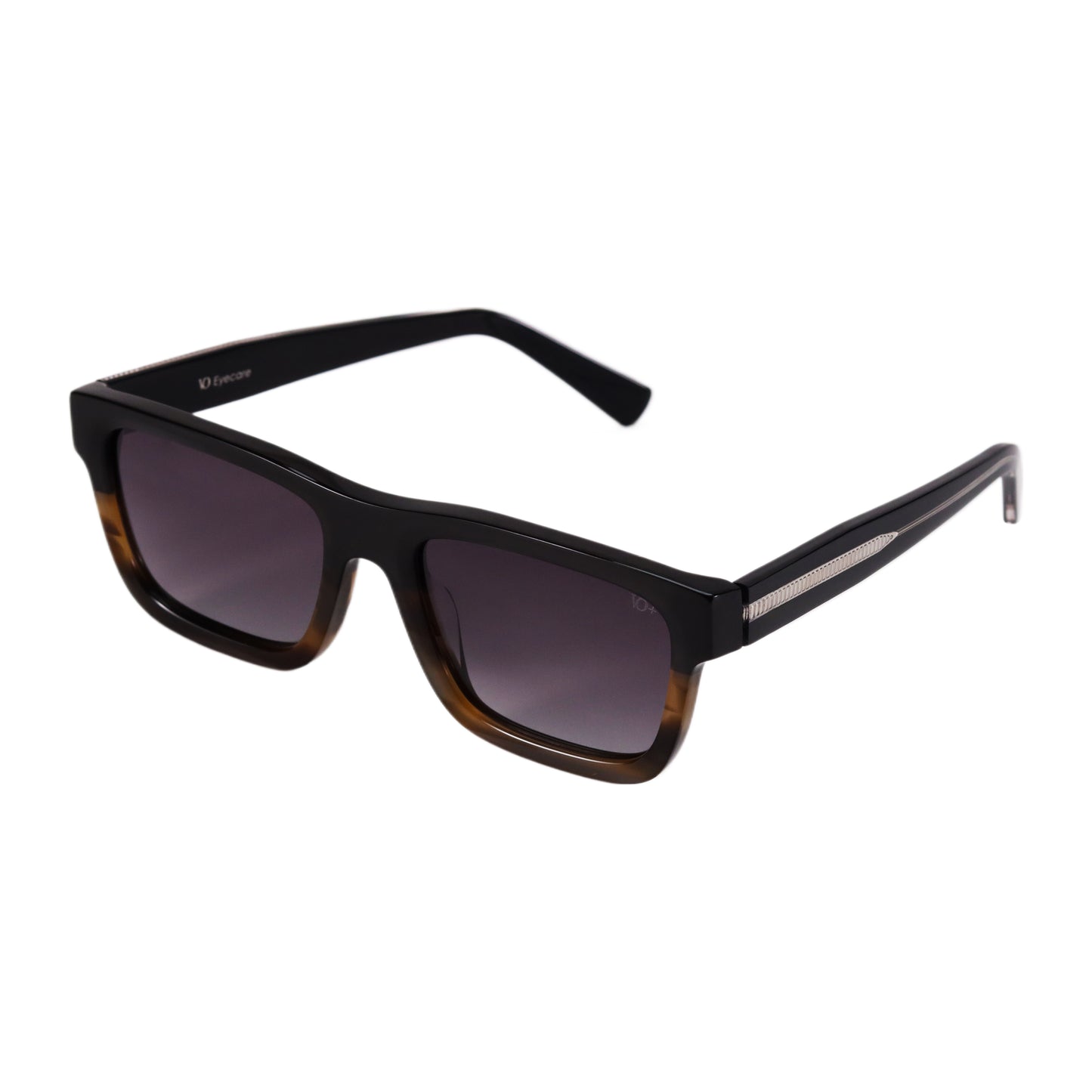 VO Rectangle Tortoise Dual Tone Gradient Sunglasses