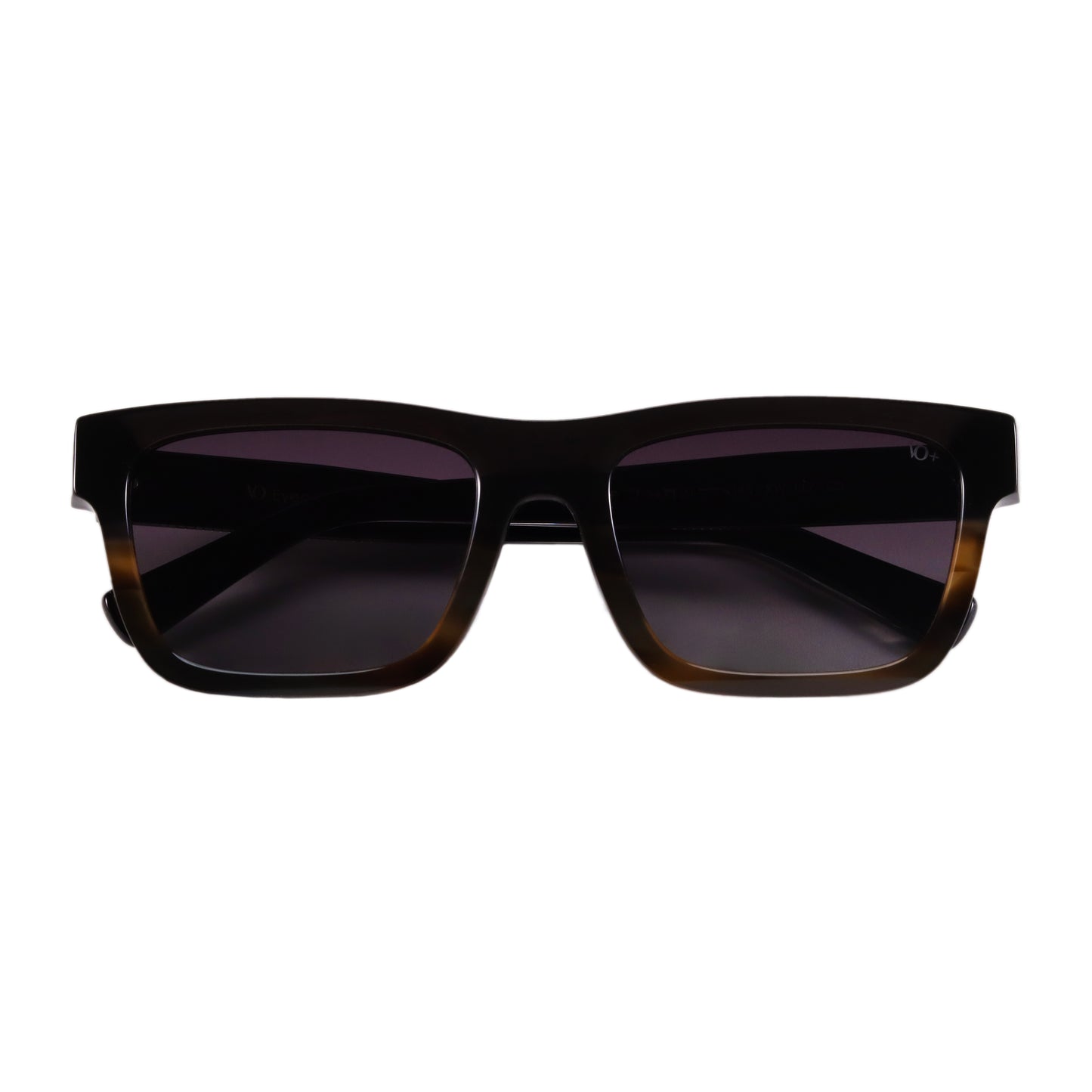 VO Rectangle Tortoise Dual Tone Gradient Sunglasses