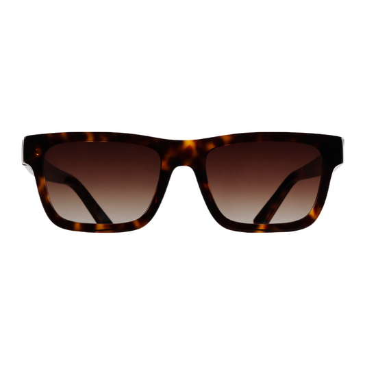 VO Rectangle Tortoise Polarized Sunglasses