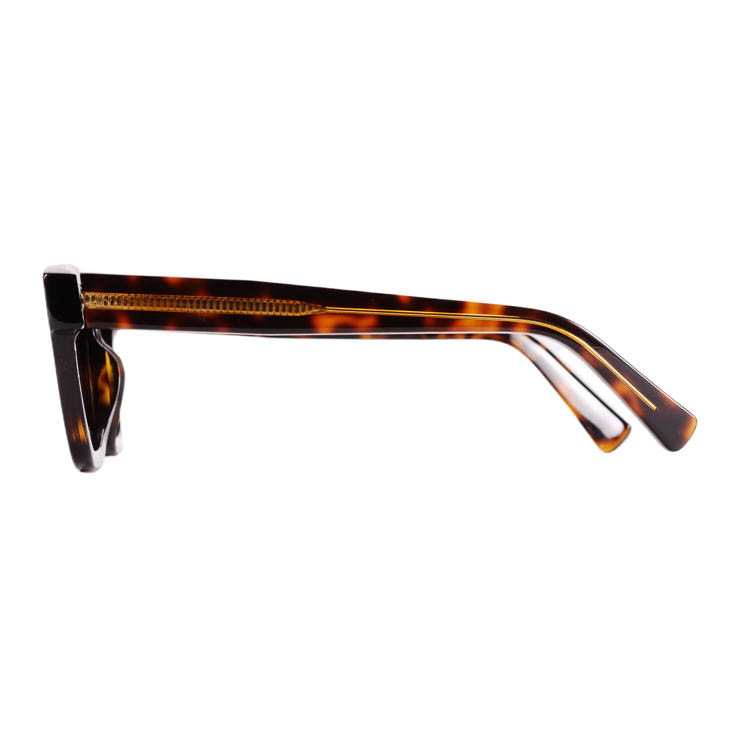 VO Rectangle Tortoise Polarized Sunglasses