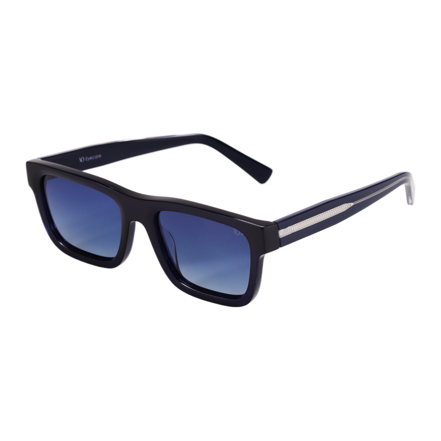 VO Rectangle Midnight Blue Unisex Sunglasses