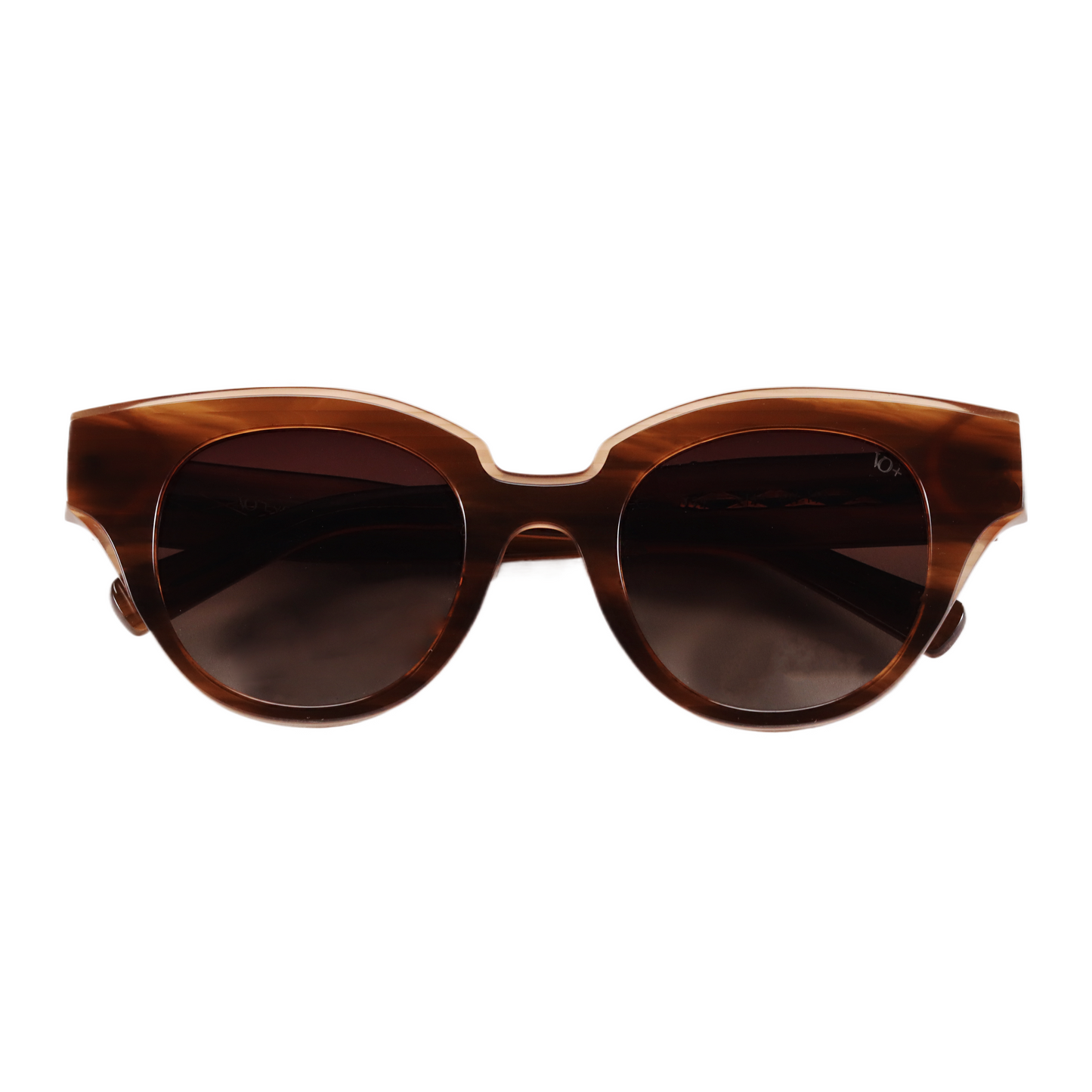 VO Butterfly Brown Gradient Acetate Sunglasses