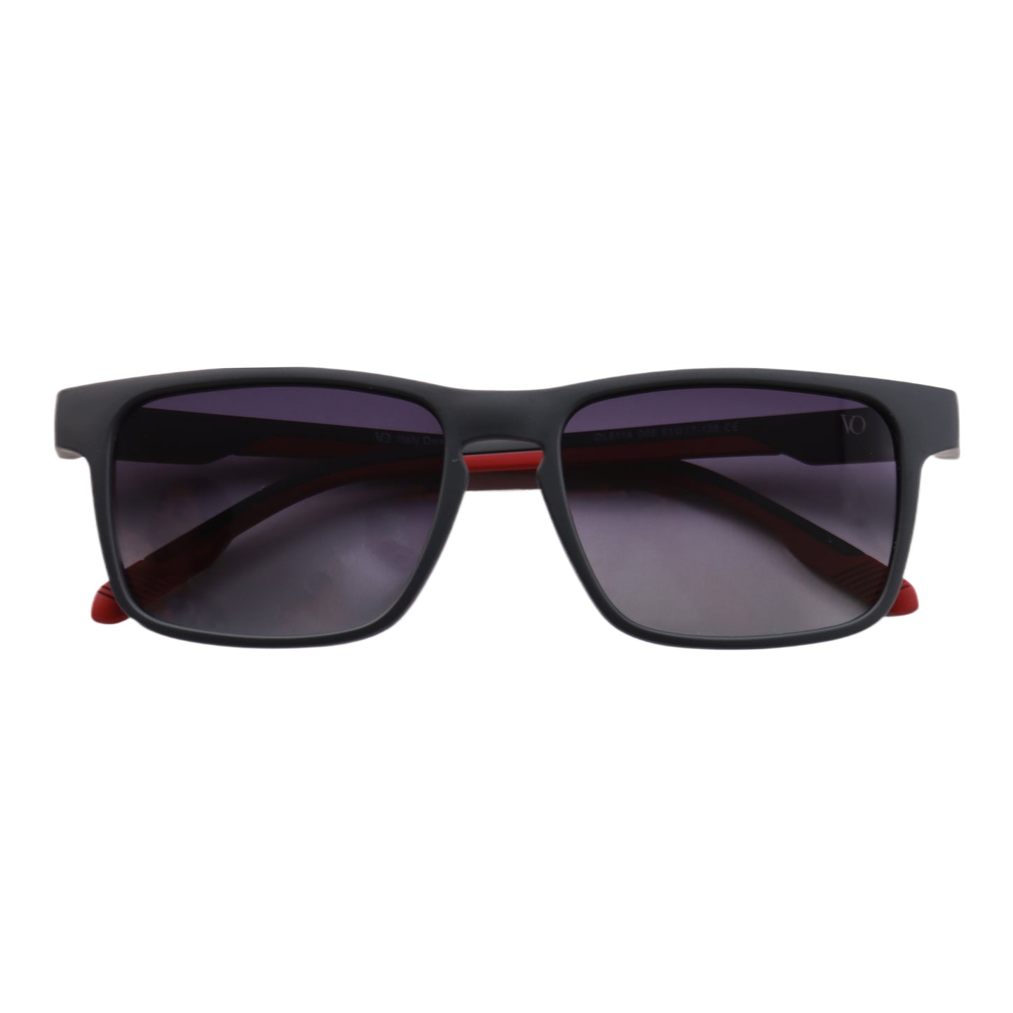 VO Rectangle Black Dual Tone UV Protected Sunglasses