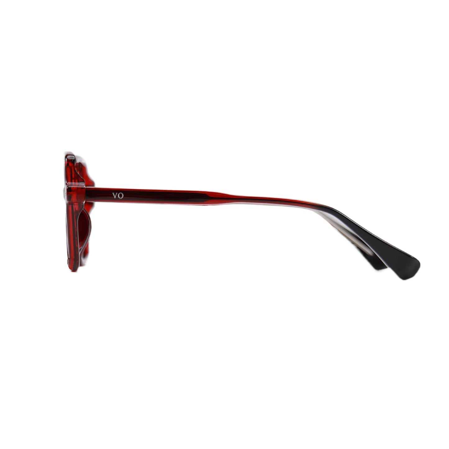 VO Square Vintage Red UV Protected Sunglasses