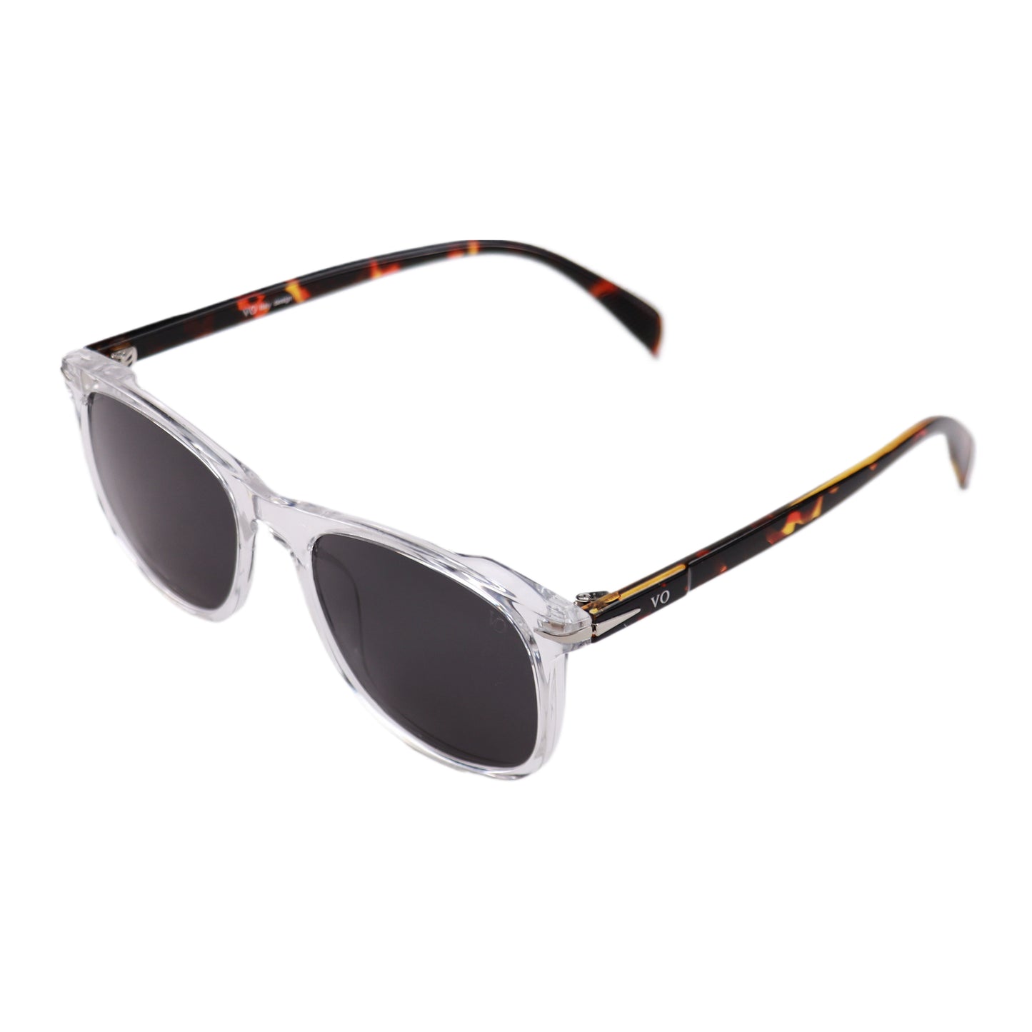 VO Rectangle Bold Tortoise Unisex Polarized Sunglasses